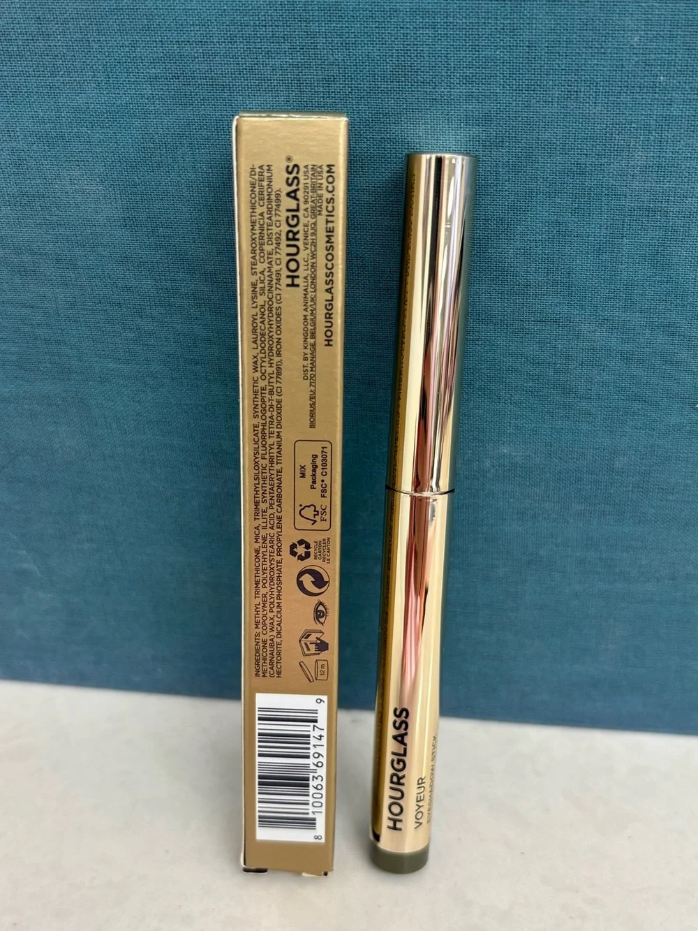 Hourglass Voyeur Eyeshadow Stick - Metallic Gold - MSRP $34